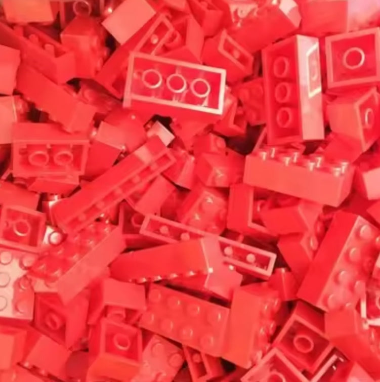 Classic Red Building Blocks Set Toys tys bbs
