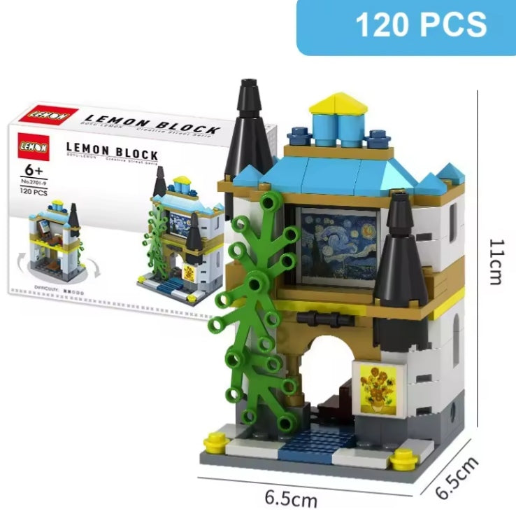 City Street Scene Building Blocks Set Toys tys bbs