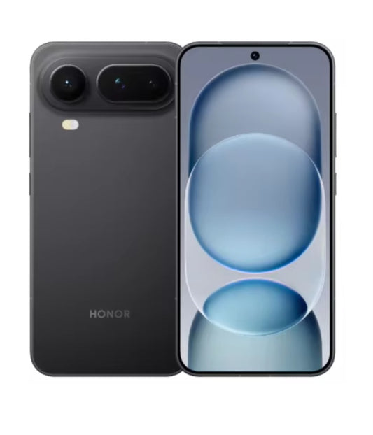 Honor Magic 8 Pro Air Chinese Version Black Smartphone Facial Recognition & Fingerprint Unlock Function Dust Water & Scratch Resistant HD Screen Super/Fast Charging (RAM 12GB+256GB ROM Google Play) Smartphone smp