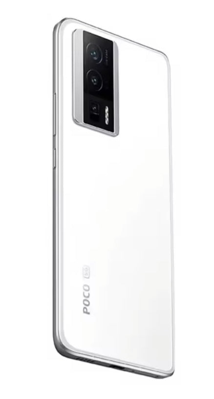 Xiaomi Poco F5 Pro 5G Global Version White Smartphone Facial Recognition & Fingerprint Unlock Function Dust Water & Scratch Resistant HD Screen Super/Fast Charging (RAM 12GB+256GB ROM) Smartphone. smp