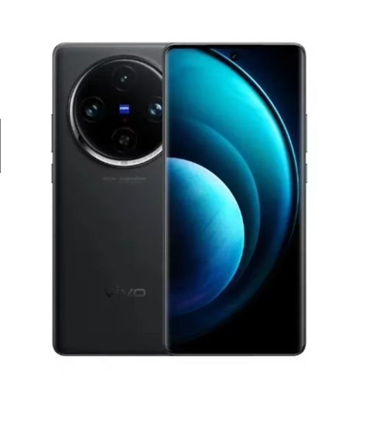 Vivo X100 5G Chinese Version Black Smartphone Dust Water & Scratch Resistant HD Screen Super/Fast Charging Smartphone (RAM 12GB+256GB ROM). smp