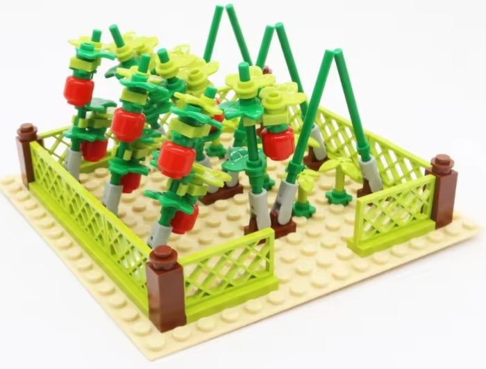 Children's Educational Tomato Garden Building Blocks Set Toys tys edc bbs
