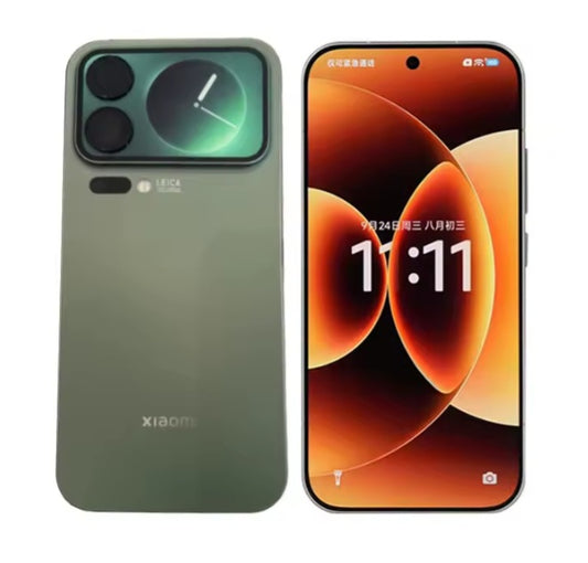 Xiaomi 17 Pro Chinese Version Green Smartphone Facial Recognition & Fingerprint Unlock Function Dust Water & Scratch Resistant HD Screen Super/Fast Charging (RAM 12GB+256GB) Smartphone smp