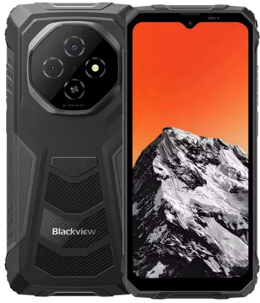 Blackview FORT 1: 6.65inch HD Screen Android 15 RAM 256GB ROM 2TB (Black) Smartphone smp