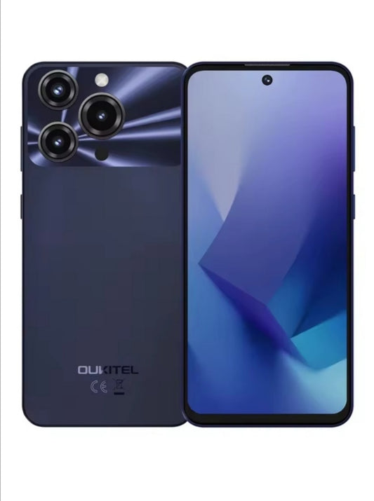 OUKITEL C69 Smartphone Global Version HD Screen Super/Fast Charging RAM 8GB+256GB ROM (Black) Smartphone smp