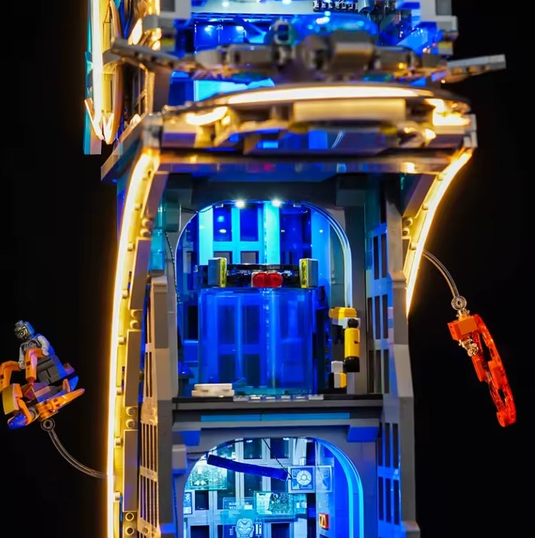 LED Avengers Tower Building Blocks Set Toys tys bbs