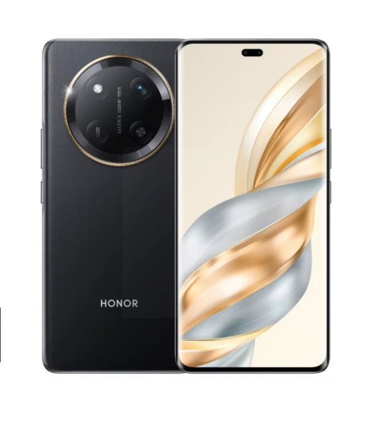 Honor X60 Pro 5G Chinese Version Black Smartphone Facial Recognition & Fingerprint Unlock Function Dust Water & Scratch Resistant HD Screen Super/Fast Charging (RAM 12GB+256GB ROM) Smartphone smp