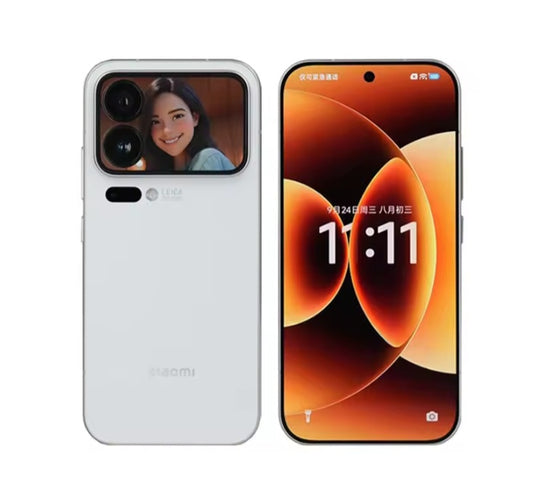 Xiaomi 17 Pro Chinese Version White Smartphone Facial Recognition & Fingerprint Unlock Function Dust Water & Scratch Resistant HD Screen Super/Fast Charging (RAM 12GB+256GB) Smartphone smp