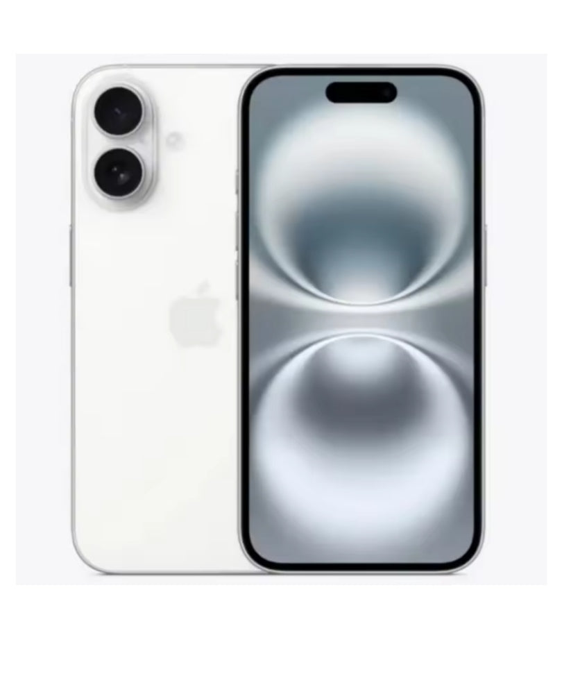Apple iPhone 16 5G Smartphone US Version Facial Recognition/Unlock Function Dustproof Water & Scratch Resistant HD Screen Super/Fast Charging 128GB (White) Smartphone smp