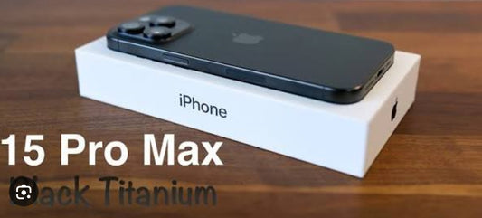 Apple iPhone 15 Pro Max 5G Smartphone Chinese/US Version Facial Recognition Function Dust Water & Scratch Resistant HD Screen Super/Fast Charging (512GB ROM) (Black) Smartphone smp