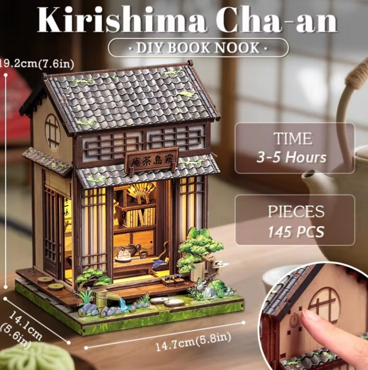 Wooden Mini Dollhouse Building Kit tys bbs