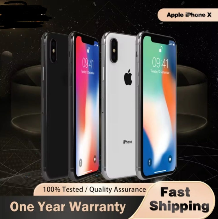 Apple iPhone X 4G Smartphone Facial Recognition Function 5.8inch Screen RAM 256GB (Silver) Smartphone smp