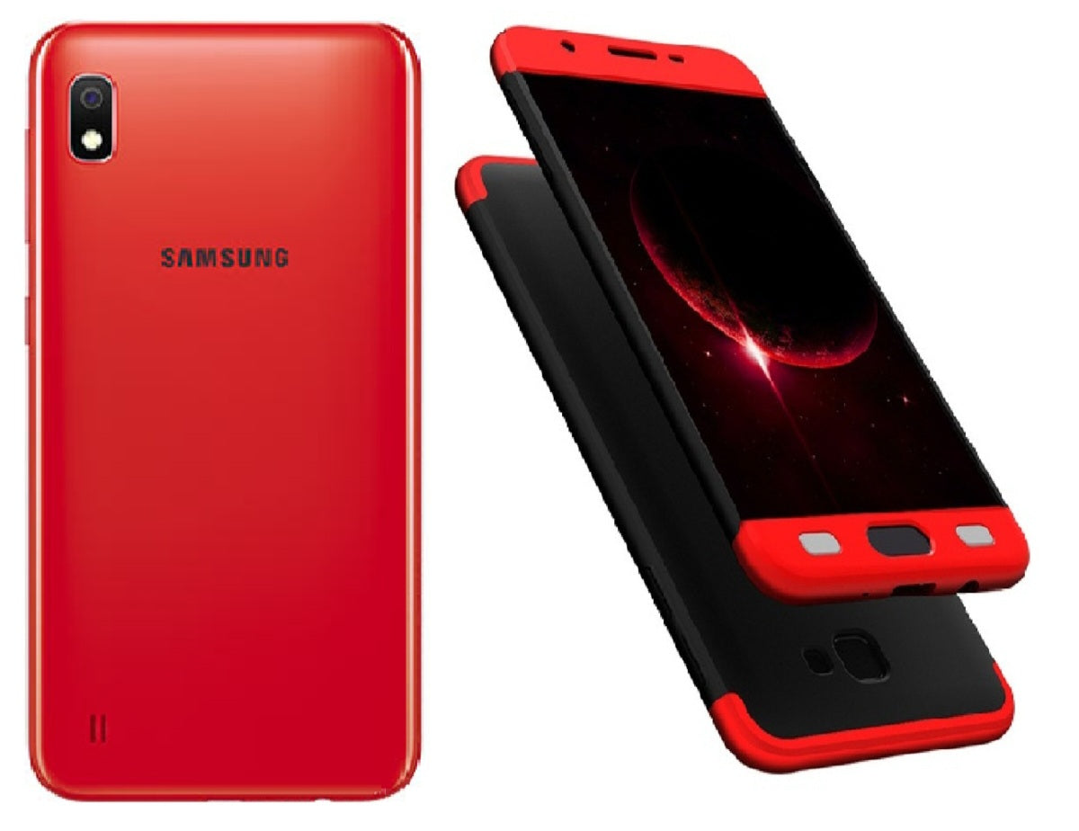 Samsung Galaxy A10 Global Version Red Smartphone Dust Water & Scratch Resistant HD Screen Super/Fast Charging Smartphone. smp