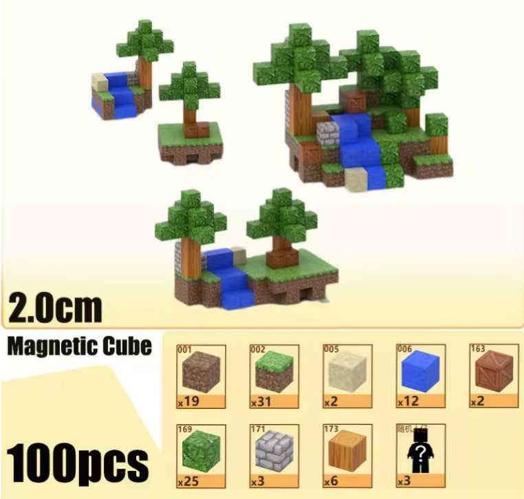 Children's Early Learning Portable Magnetic Building Blocks Set Toys tys edc bbs