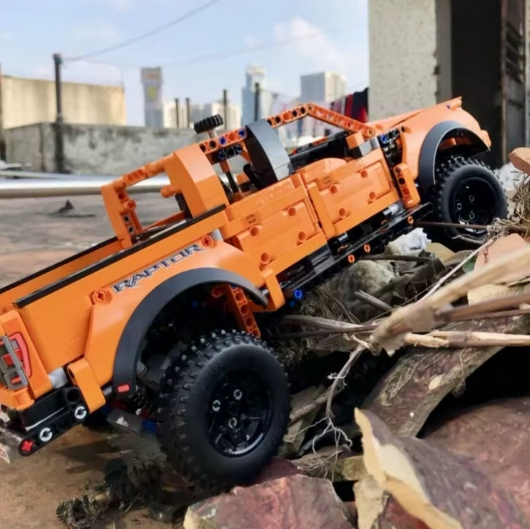 2025 Technic-Style Pickup Truck Building Set tys bbs crs