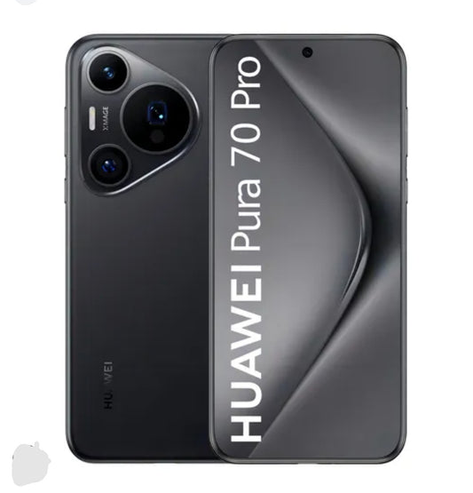 Huawei 70 Pro 4G Chinese Version Facial Recognition & Fingerprint Unlock Function Dust Water & Scratch Resistant HD Screen Super/Fast Charging (RAM 12GB+256GB ROM) (Black) Smartphone smp