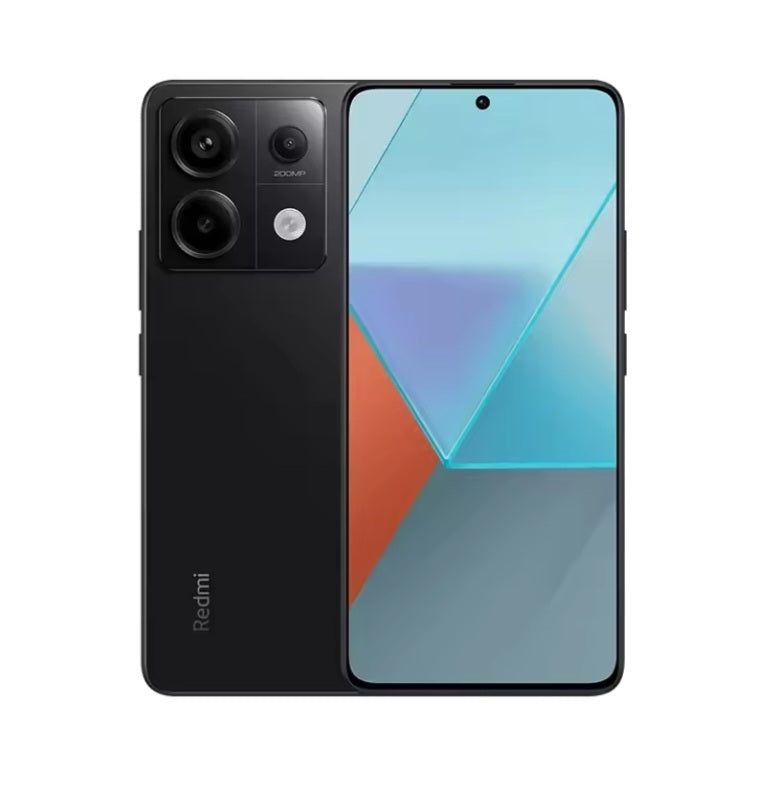 Xiaomi Redmi Note 13 Pro 5G Chinese Version Black Smartphone Facial Recognition & Fingerprint Unlock Function Dust Water & Scratch Resistant HD Screen Super/Fast Charging Smartphone (RAM 8GB+256GB ROM) smp