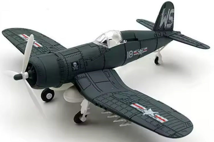 Blackish Green Military Fighter Aeroplane Building Blocks Set Toys tys bbs