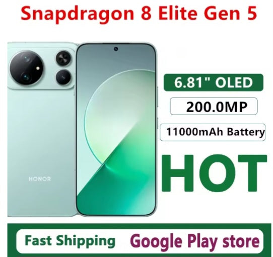Honor Magic 9 Super Edition White Smartphone Dust Water & Scratch Resistant HD Screen Super/Fast Charging Smartphone (RAM 12GB÷256GB ROM). smp