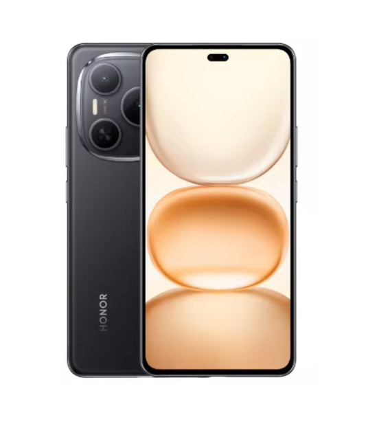 Honor Power Chinese Version Black Smartphone Facial Recognition & Fingerprint Unlock Function Dust Water & Scratch Resistant HD Screen Super/Fast Charging Smartphone (RAM 12GB+256GB ROM) smp