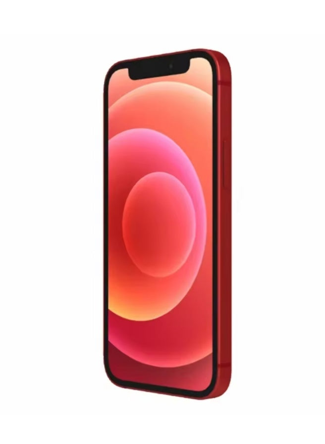 Apple iPhone 12 Mini Smartphone Facial Recognition Function Dust Water & Scratch Resistant HD Screen Super/Fast Charging (256GB ROM) (Red) Smartphone smp