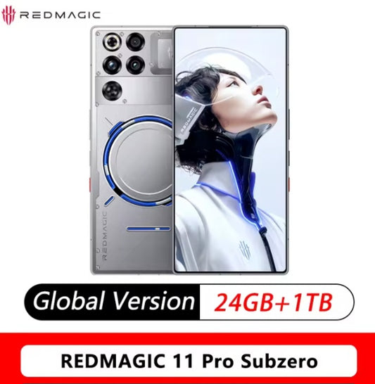 Redmagic 11 Pro Global Version Smartphone Dust Water & Scratch Resistant HD Screen Super/Fast Charging Smartphone. smp
