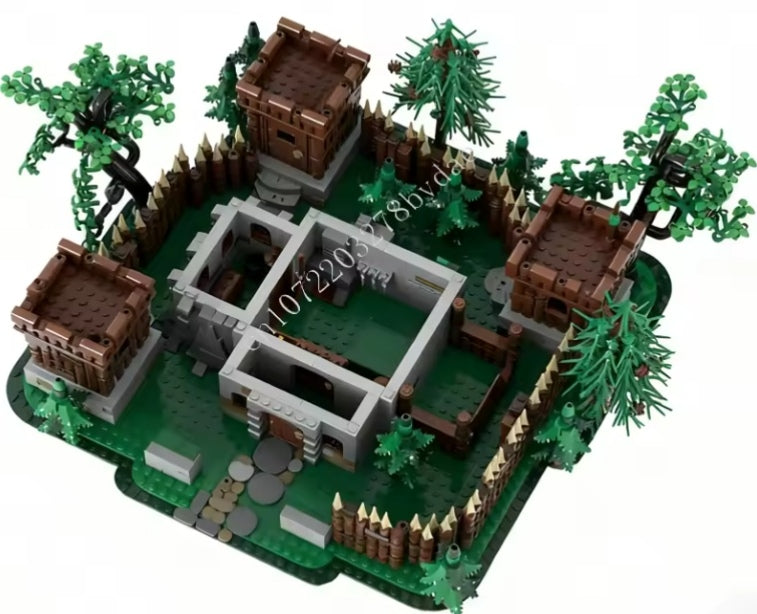 Medieval Castle Building Blocks Set Toys tys bbs