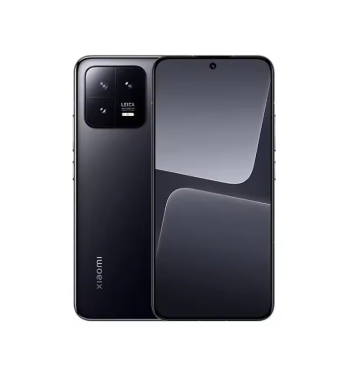 Xiaomi 13 5G Global Version Black Smartphone Facial Recognition & Fingerprint Unlock Function Dust Water & Scratch Resistant HD Screen Super/Fast Charging (RAM 12GB+256GB ROM) Smartphone. smp