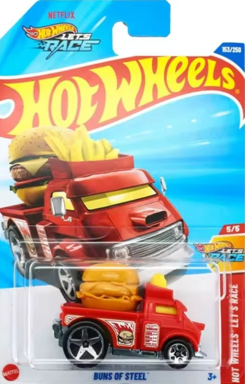 2025 Hot Wheels L J Batch "Buns Of Steel" Toy Car tys crs