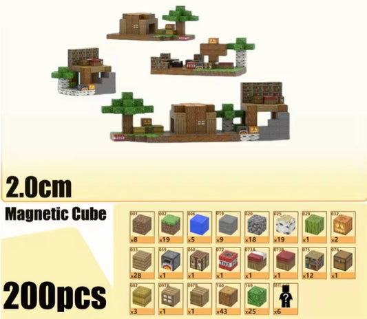 Children's Early Learning Portable Magnetic Building Blocks Set Toys tys edc bbs