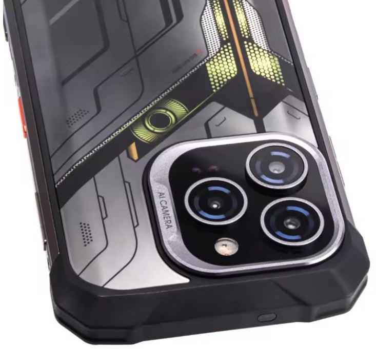 UNIWA S17 6.7inch 4G Rugged Android 6GB+128GB Smartphone (Golden) smp