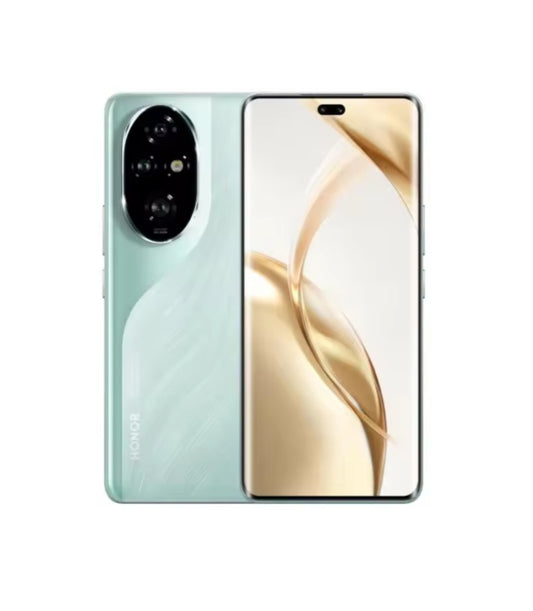 Honor 200 Pro 5G Chinese Version Cyan Smartphone Facial Recognition & Fingerprint Unlock Function Dust Water & Scratch Resistant HD Screen Super/Fast Charging Smartphone (RAM 12GB+256GB ROM) Smartphone smp