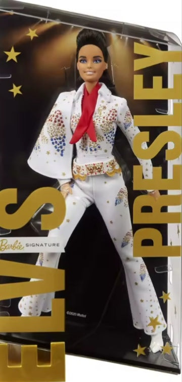 Original Barbie Signature 12 Inch Doll With American Eagle Jumpsuit Elvis Impersonator Doll dll tys