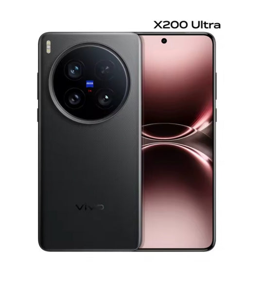 Vivo X200 Ultra 5G Global Version Smartphone Facial Recognition & Fingerprint Unlock Function Dust Water & Scratch Resistant HD Screen Super/Fast Charging (RAM 12GB+256GB ROM) (Black) Smartphone smp