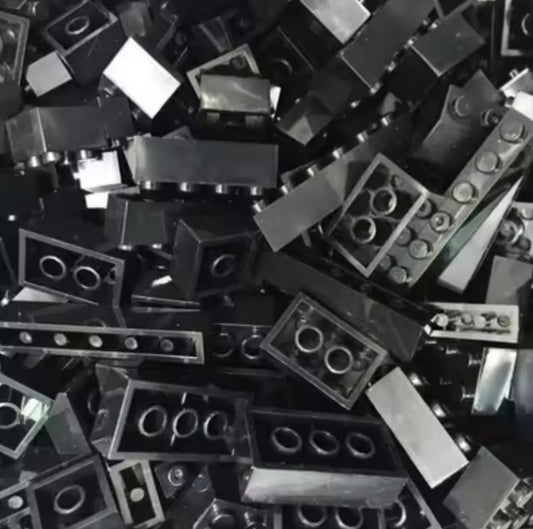 Classic Black Building Blocks Set Toys tys bbs