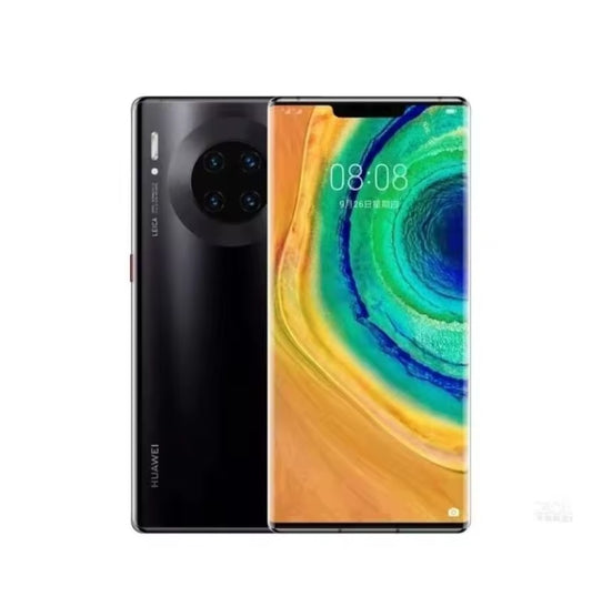 Huawei Mate 30 Pro 5G Global Version Smartphone Facial Recognition & Fingerprint Unlock Function Dust Water & Scratch Resistant HD Screen Super/Fast Charging (RAM 8GB+512GB ROM) (Black) Smartphone smp