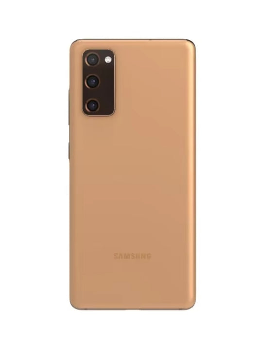 Samsung Galaxy S20 FE 5G Smartphone Facial Recognition & Fingerprint Unlock Function Dust Water & Scratch Resistant HD Screen Super/Fast Charging (cloud orange) Smartphone smp