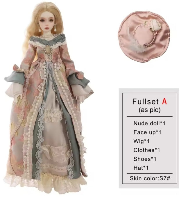 Shuga Fairy Princess BJD Doll Ariana European Palace Court Style Detailed Clothing Doll dll tys