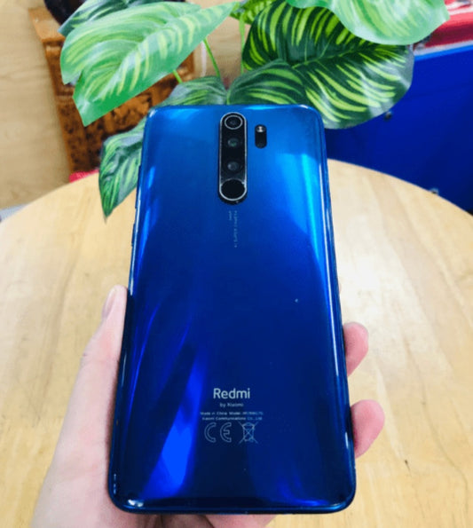 Xiaomi Redmi Note 8 Pro 4G Global Version Blue Smartphone Facial Recognition & Fingerprint Unlock Function Dust Water & Scratch Resistant HD Screen Super/Fast Charging (RAM 6GB+128GB ROM) Smartphone + FREE Gift. smp