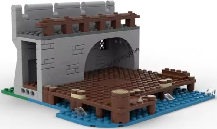 Mediaeval Castle Building Blocks Set Toys tys bbs