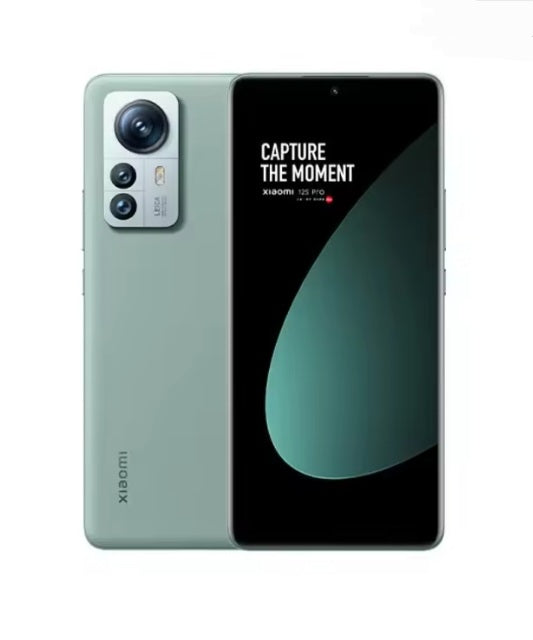 Xiaomi 12S Pro 5G Chinese Version Green Smartphone Facial Recognition & Fingerprint Unlock Function Dust Water & Scratch Resistant HD Screen Super/Fast Charging (RAM 12GB+256GB) Smartphone smp