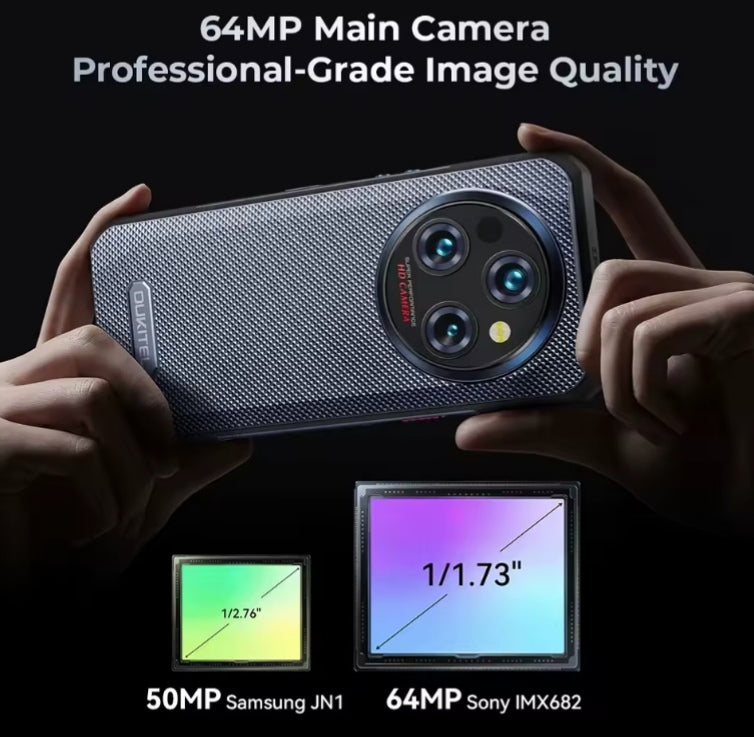 OUKITEL WP35 Rugged Waterproof 5G Smartphone Global Version HD Screen Super/Fast Charging (Green) Smartphone smp
