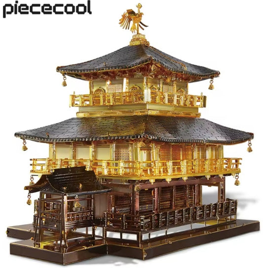 Japan Golden Pavilion Building Blocks Set Toys tys bbs