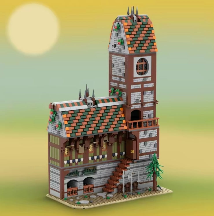 Medieval Fantasy Tavern Building Blocks Set Toys tys bbs