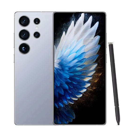 IVMI  Global Vision Blue Smartphone Facial Recognition & Fingerprint Unlock Function Dust Water & Scratch Resistant HD Screen Super/Fast Charging Smartphone (RAM 3GB+16GB ROM). smp