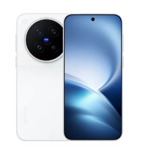 Vivo X500 Pro Chinese Version White Smartphone Facial Recognition & Fingerprint Unlock Function Dust Water & Scratch Resistant HD Screen Super/Fast Charging Smartphone (RAM 12GB+256GB ROM). smp