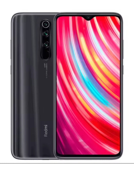 Xiaomi Redmi Note 8 Pro 4G Global Version Black Smartphone Facial Recognition & Fingerprint Unlock Function Dust Water & Scratch Resistant HD Screen Super/Fast Charging (RAM 6GB+128GB ROM) Smartphone + FREE Gift. smp