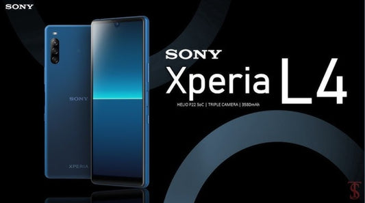 Sony Xperia L4 LTE 4G Smartphone Super/Fast Charging Global Version (XQ-AD51 Full Set) (Blue) Smartphone smp