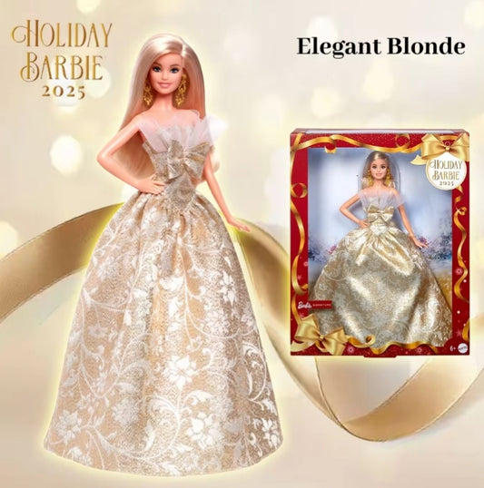 Holiday Barbie 2025 Collection "Elegant Blonde" Doll tys dll