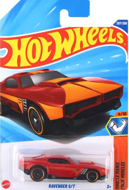 Hot Wheels 2025-Q Case Alloy "Avenger S/T" Toy Car tys crs